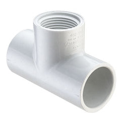 Spears Manufacturing 402-010 Spears 402 Series PVC Pipe Fitting Tee Schedule 40 White 1 Socket x NPT Female