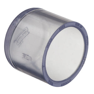 Spears 447-010L Cap 1 Inch Clear PVC Socket Schedule 40