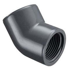 Spears 819-040 4 PVC 45 Elbow FPT Sch80