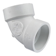 Spears P319-015 PVC DWV 60 Degree Elbow 1.5 Inch