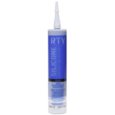 White Lightning WL099111B Contractor RTV Silicone Sealant 10 oz Cartridge