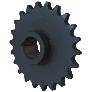 Martin 140R21H Bushing Bore Roller Chain Sprocket - Split Taper, 140 / 1-3/4 in, 21 Teeth, R1 Bushing, Steel Material