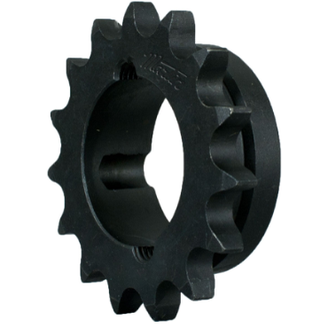 Martin 50BTB12H Bushing Bore Roller Chain Sprocket - Taper Locking, 50 / 5/8 in, 12 Teeth, 1008 Bushing, Steel Material