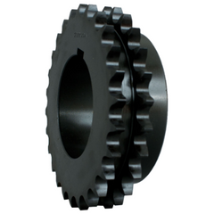 Martin D80R20H Bushing Bore Roller Chain Sprocket - Split Taper 80 / 1 in 20 Teeth R1 Bushing