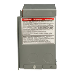 Square D 100SV43A 0.1 kVa 120 x 240 VAC Primary 12/24 VAC Secondary Dry Type Buck and Boost Transformer