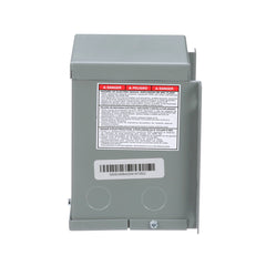 Square D 500SV46B 0.5 kVa 120 x 240 VAC Primary 16/32 VAC Secondary Dry Type Buck and Boost Transformer