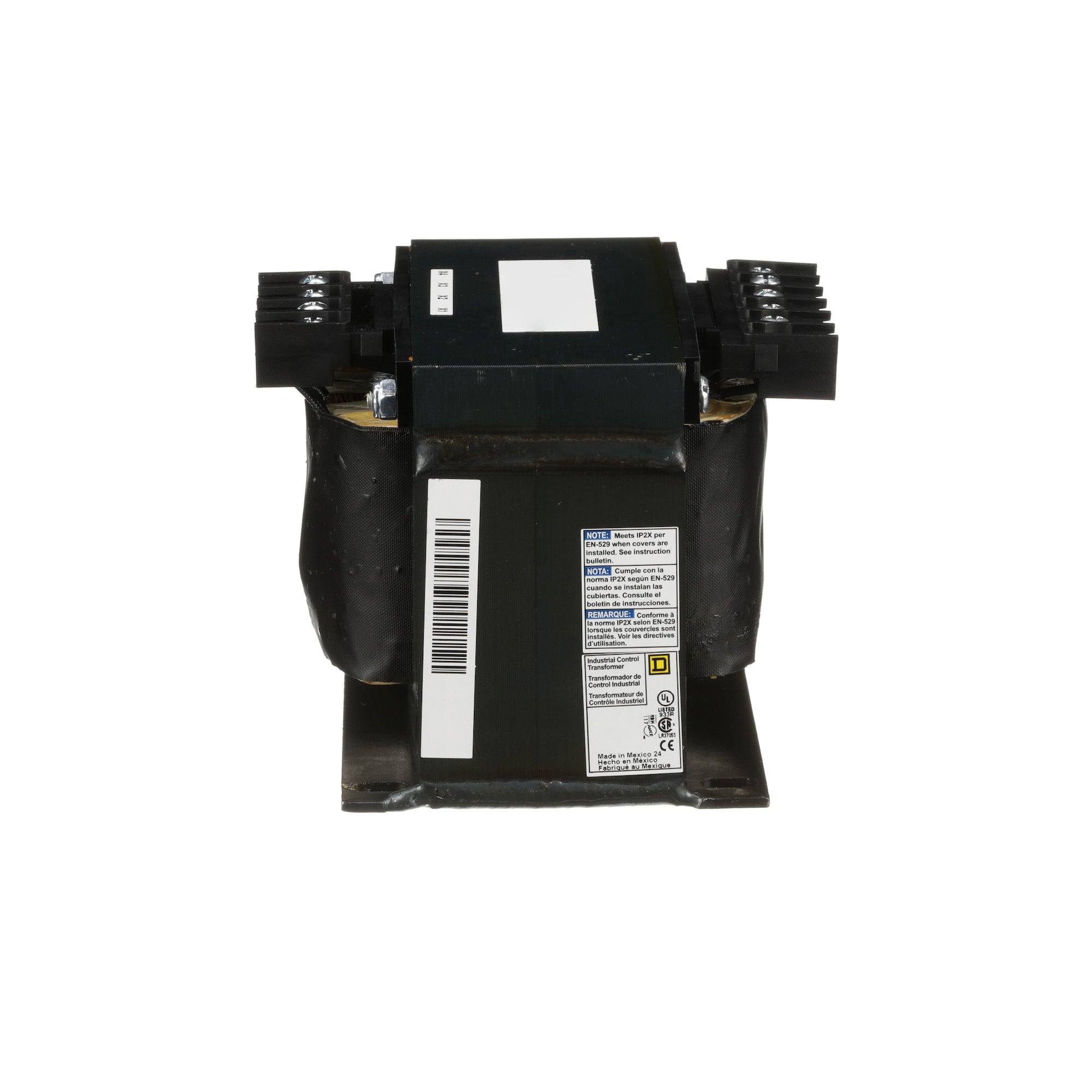 Square D 9070T350D50 350 VA 240/416/480/600 VAC Primary 99/120/130 VAC Secondary 1-Phase Control Transformer