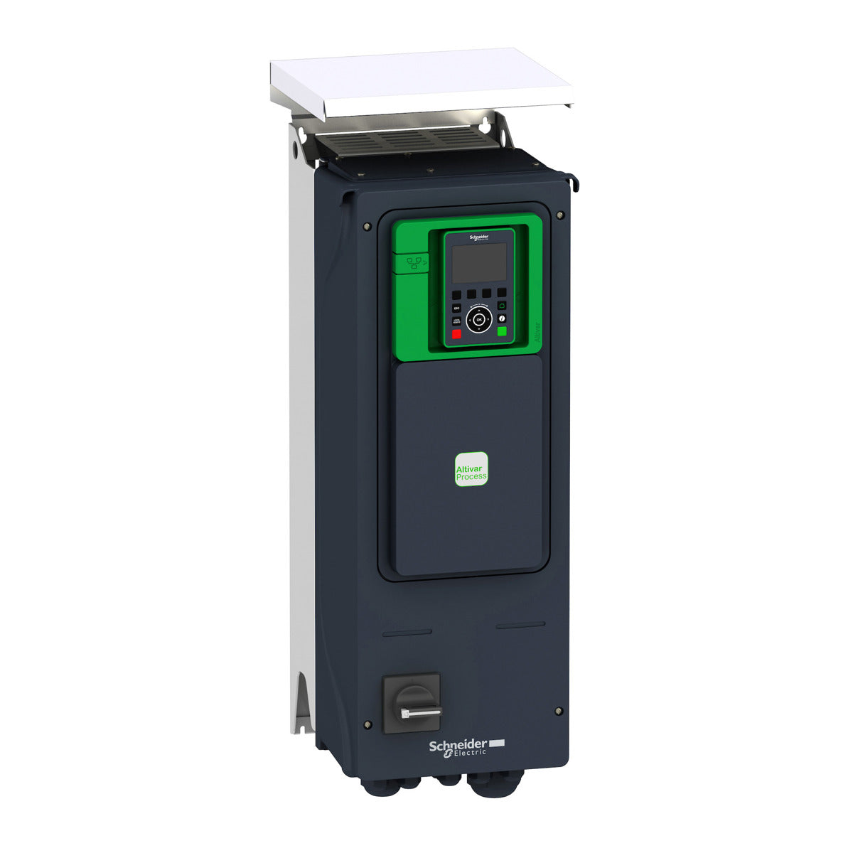 Schneider Electric ATV650U55N4EU variable speed drive, Altivar Process ATV600, 5.5kW, 400...480V, IP55