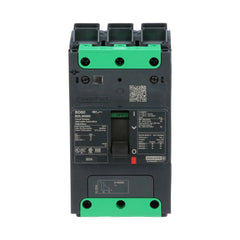 Square D BDL36080 Circuit Breaker, PowerPacT B, 80A, 3 Pole, 600Y/347VAC, 14kA