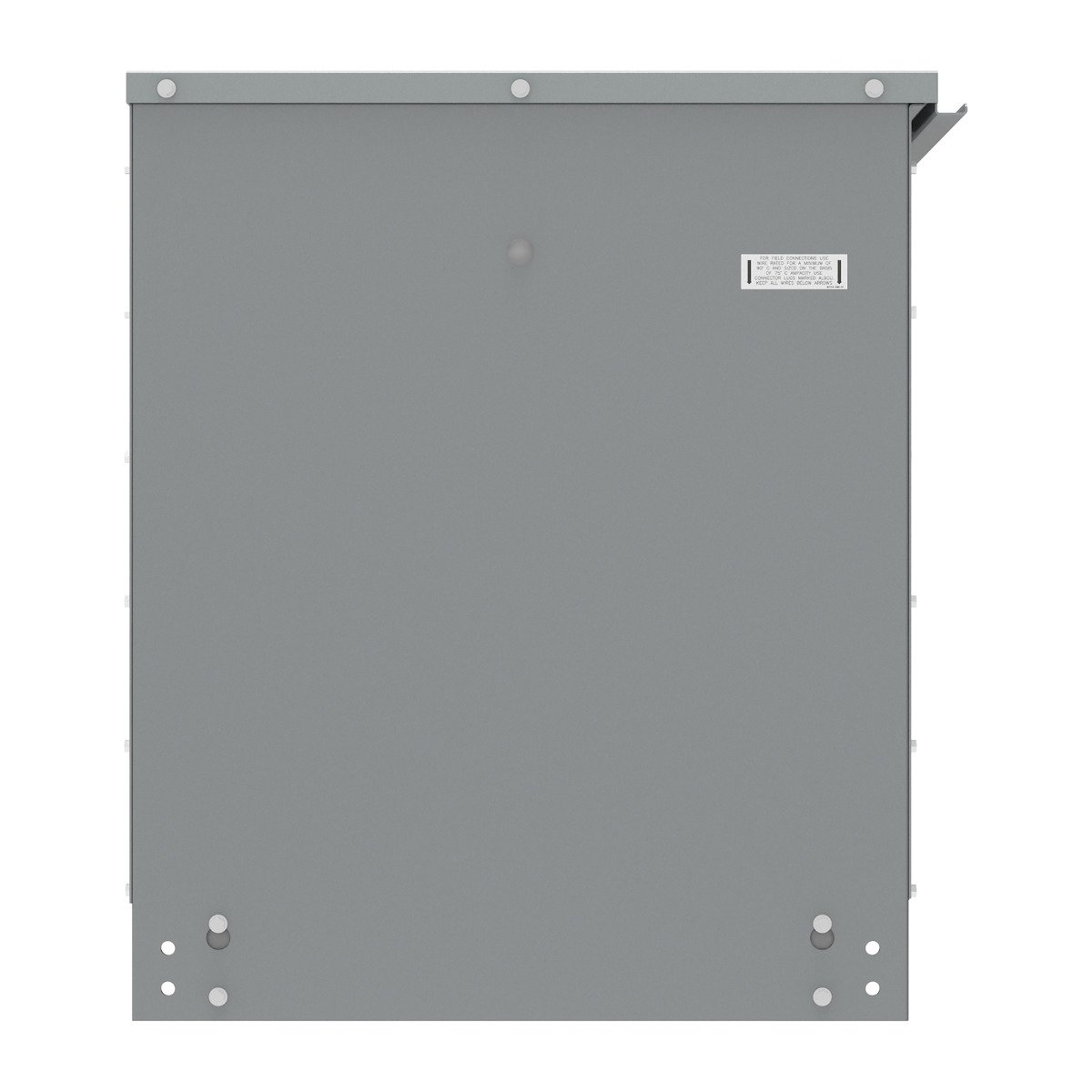 Square D EXN45T3H Transformer, dry type, 45 kVA, 480V delta primary, 208Y/120V secondary