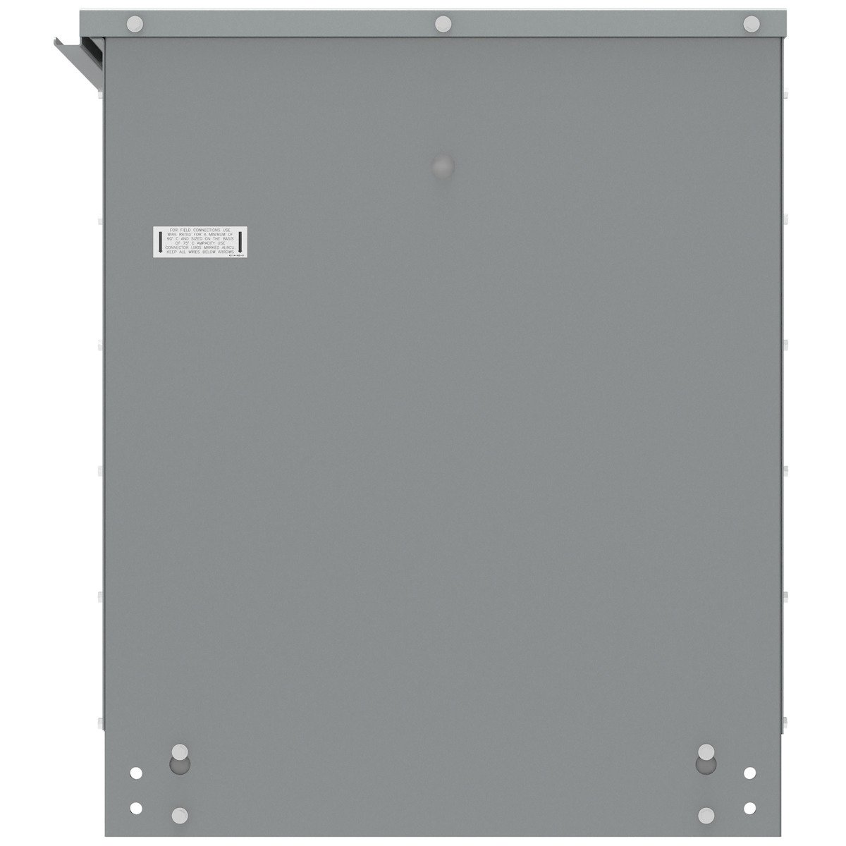 Square D EXN45T3H Transformer, dry type, 45 kVA, 480V delta primary, 208Y/120V secondary