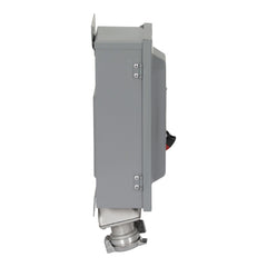 Square D H361AWC Square D H361AWC 600 VAC 30 Amp 3-Pole Class H/J/K/R/T Fusible Heavy Duty Receptacle Switch