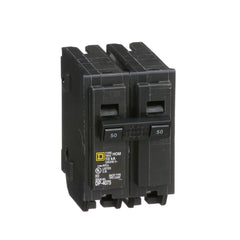 Square D HOM250 Miniature Circuit Breaker 50 Amp 120/240 Volt