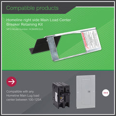 Square D HOM4RK2LA Load Center Retaining Kit 125 Amp