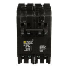 Square D HOMT1515250 Miniature Circuit Breaker 120/240 Volt 15 Amp