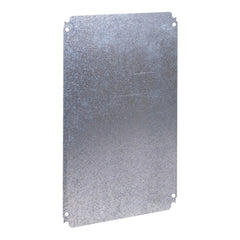 Schneider Electric NSYMM43 Square D Plain Galvanized Steel Mounting Plate 13.8 Inch x 9.8 Inch