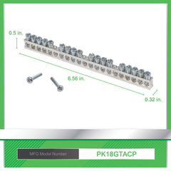 Square D PK18GTA Load Center Ground Bar Kit 225A Max