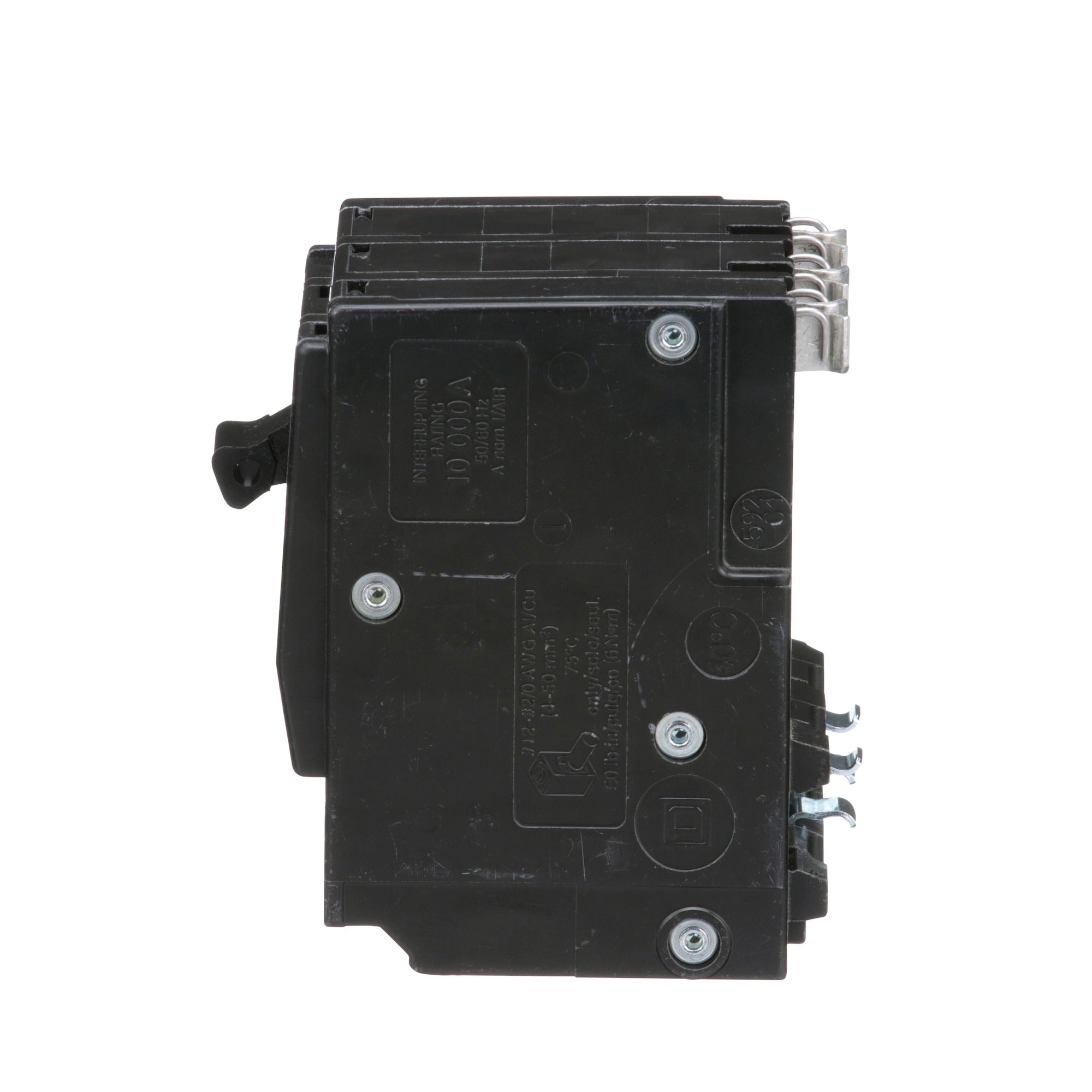 Square D QO3100 Miniature Circuit Breaker 100A 240V 3Ph Plug-On