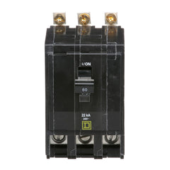 Square D QOB360VH Miniature Circuit Breaker 60A 240V 3Ph Bolt-On