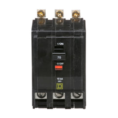 Square D QOB370 Miniature Circuit Breaker 70A 240V 3Ph, Bolt-On