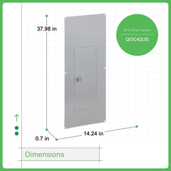 Square D QOC42US Load Center Cover