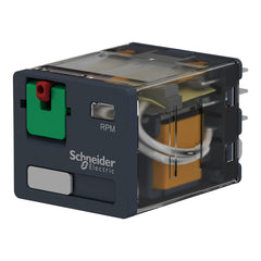 Schneider Electric RPM31F7 Square D 120 VAC 15 Amp 3NO 3NC Din Rail/Panel Mount Plug-In Relay