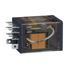 Schneider Electric RPM31F7 Square D 120 VAC 15 Amp 3NO 3NC Din Rail/Panel Mount Plug-In Relay