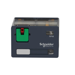 Schneider Electric RPM42F7 Square D 120 VAC 15 Amp 4NO 4NC Din Rail/Panel Mount Plug-In Relay