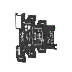 Schneider Electric RSL1PVFU Slim Interface Relay 110 VAC/VDC 6 Amp 1NO 1NC Din Rail