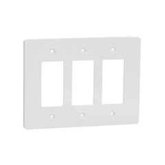 Square D SQWS141003WH Cover Frame, X Series, 3 Gangs