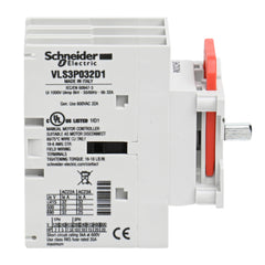 Schneider Electric VLS3P032D1 Disconnect Switch TeSys VLS 32A 20HP at 480VAC UL508