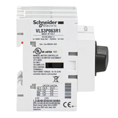 Schneider Electric VLS3P063R1 Disconnect Switch 60A 30HP at 480VAC UL508 Three Phase 5kA SCCR