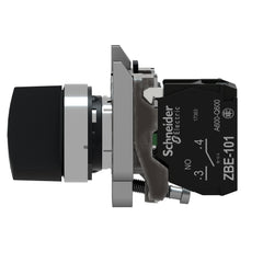 Schneider Electric XB4BD41 Selector Switch, 2 Positions, 22mm, Replacement MPN