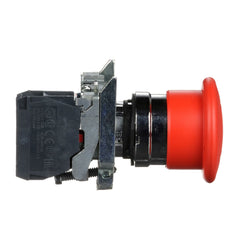 Schneider Electric XB4BT842 Square D 22 mm 600 VAC 1.2 Amp 1NC Red Round Trigger Action Push-Pull Non-Illuminated Push Button