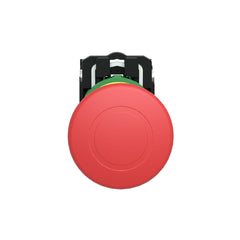 Schneider Electric XB5AS8444 Emergency Stop Switching Off Harmony XB5 Plastic Red Mushroom 40mm 22mm Trigger Latching Turn to Release 2NC