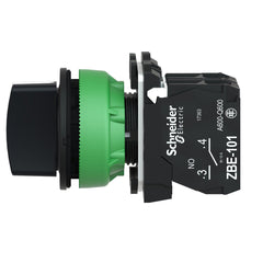 Schneider Electric XB5FD33 Antimicrobial Selector Switch 30mm 3 Positions