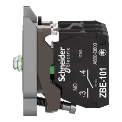 Schneider Electric ZB4BW0G15 Complete Body Contact Assembly and Light Block 110 to 120 VAC