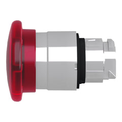 Schneider Electric ZB4BW643 Head for Illuminated Emergency Switching Off Push Button 22 mm Red Round Mushroom