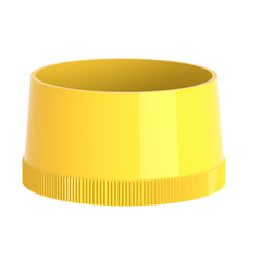 Schneider Electric ZB4BZ1905 Square D 22 mm Yellow Plastic Mushroom Push Button Operator Round Guard