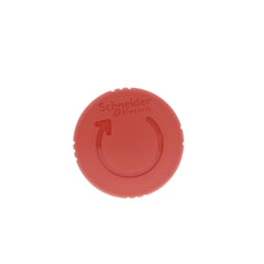 Schneider Electric ZB5AS844 Turn-to-Release Button 22 mm Red