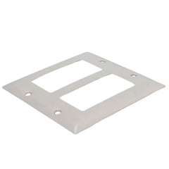 Pass & Seymour SS262 2 Gang Decorator Wall Plate, 302/304 Stainless Steel