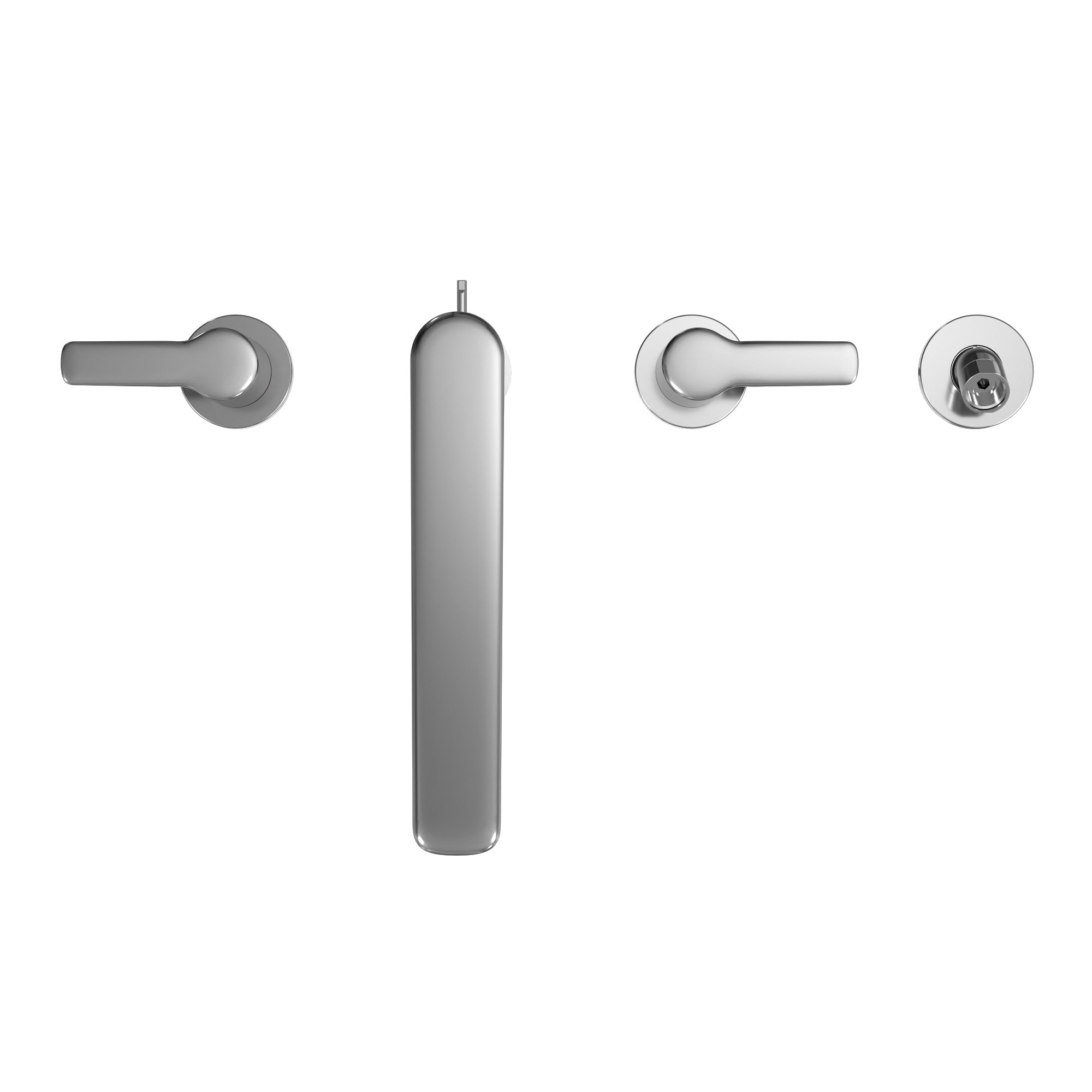 TOTO TBG03202U#CP GS Four-Hole Deck-Mount Roman Tub Filler Trim with Handshower Polished Chrome