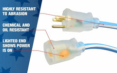 Southwire 1639SW0061 Polar/Solar Supreme Extension Cord 100 ft