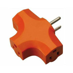 Southwire 99068803 Adapter, 3-Outlet, Orange