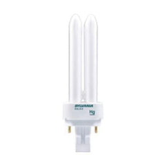 Sylvania CF18DD/827/ECO/21109 18 W 82 CRI 2700 K 1250 lm G24D-2 Base Double Compact Fluorescent Lamp