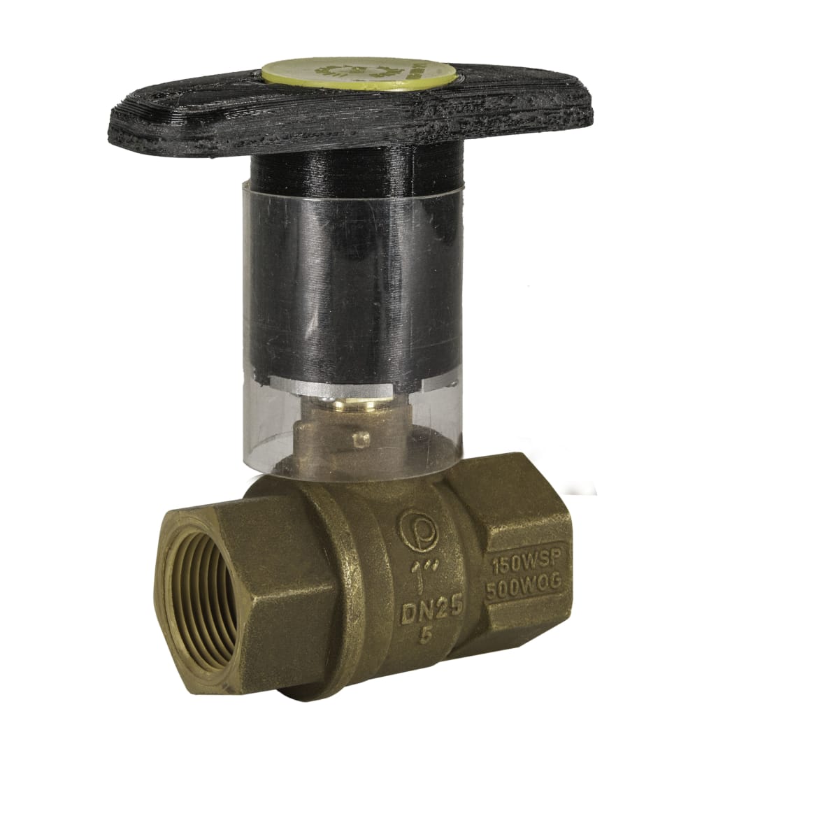 Jomar 100-411G 2 Piece Full Port Threaded Connection Dezincification Resistant Brass 600 WOG