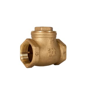 JOMAR 105-105G Horizontal Swing Check Valve, Threaded Connection, Class 125, 200 WOG