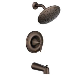 Moen T2233EPORB Eva One Handle Single Function Bathtub & Shower Faucet in Oil Rubbed Bronze (Trim Only)