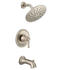 Moen T2283EPBN Dartmoor One Handle Single Function Bathtub & Shower Faucet in Brushed Nickel