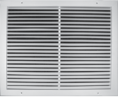 TRUaire 27036X12 Truaire - 36X12 White Fixed Bar Return Air Grille